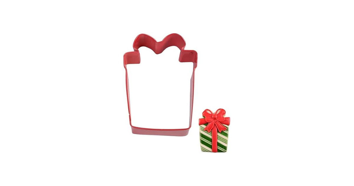 R&M Christmas Gift 3.5" Cutter Red