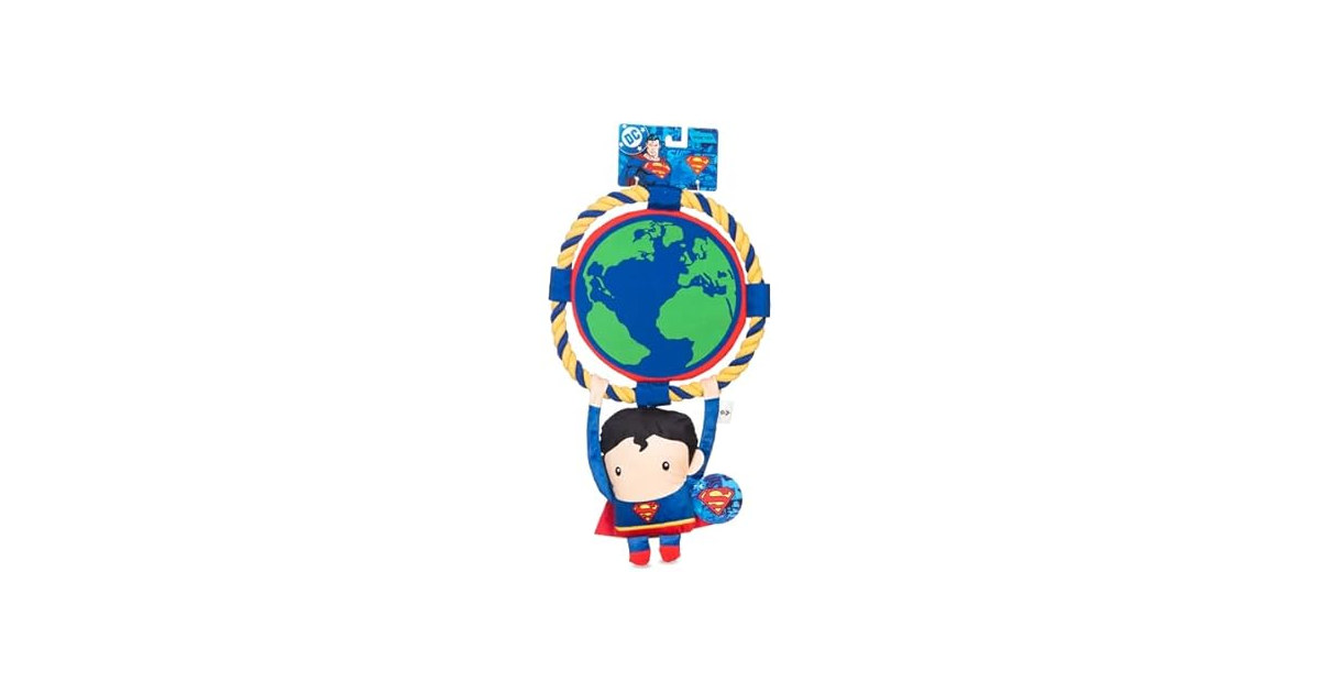 DC Comics Superman 8” Tug & Chew Toy