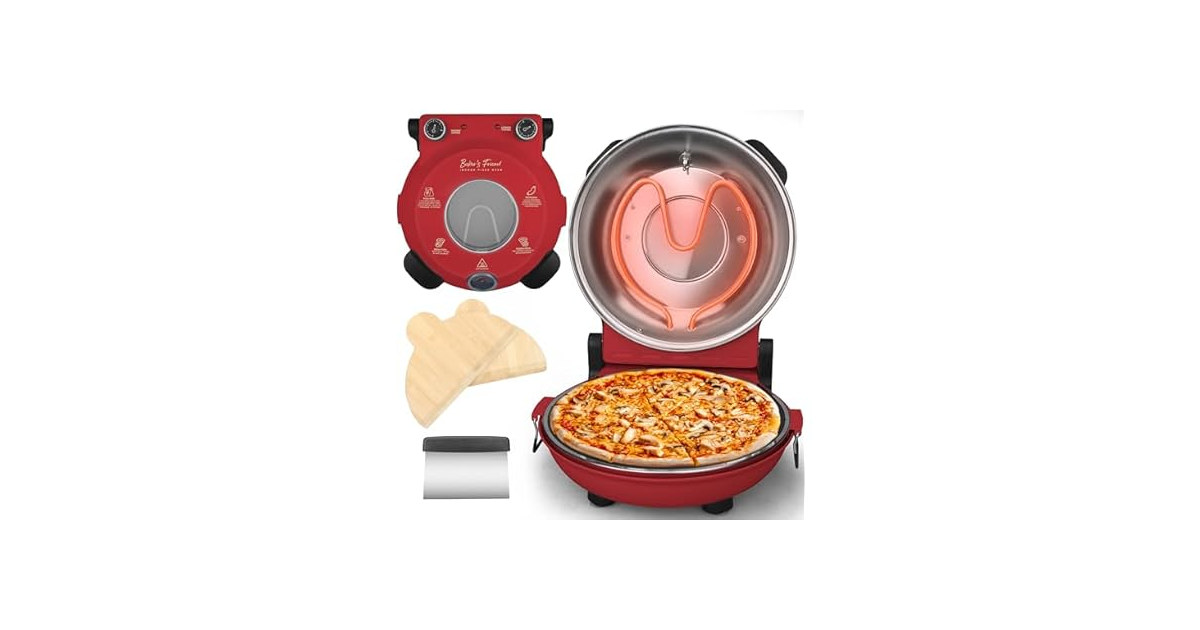Electric Pizza Oven Indoor Countertop