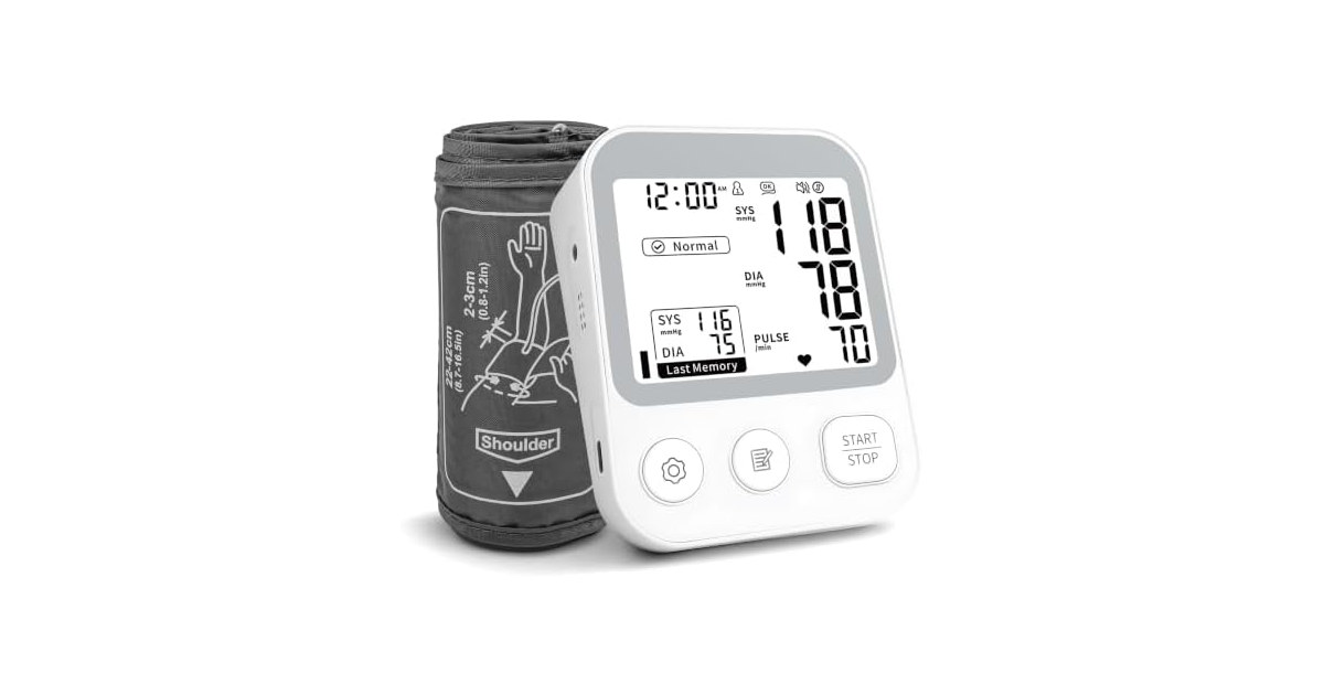 JALIP Blood Pressure Monitor Large Upper