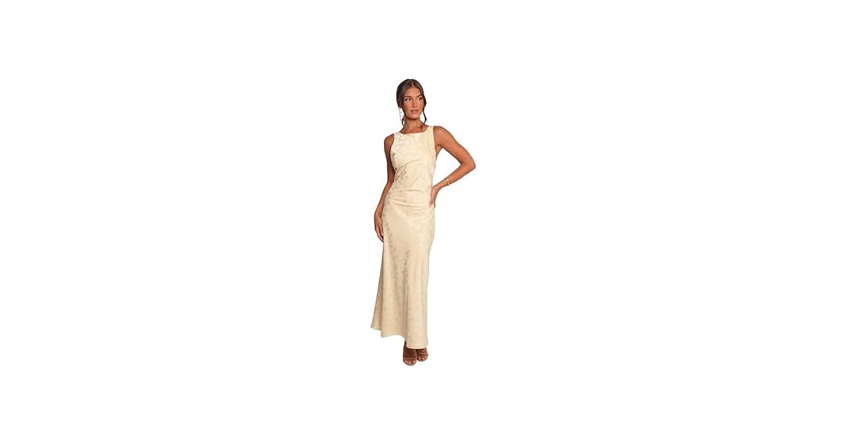 Petal & Pup Maxi Dress (L)