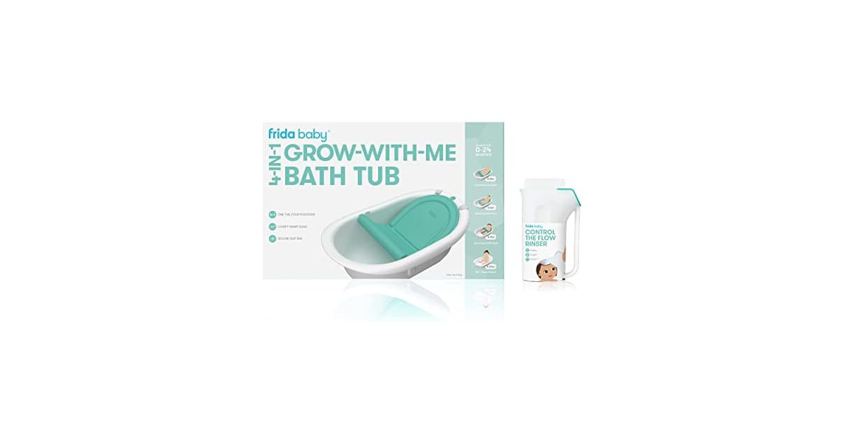 Frida Baby 4-in-1 Grow-with-Me Bath Tub