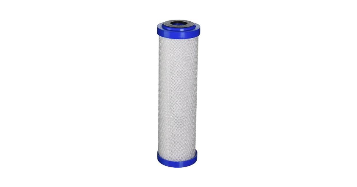 EcoPure EPU2L Replacement Water Filter, White/Blue