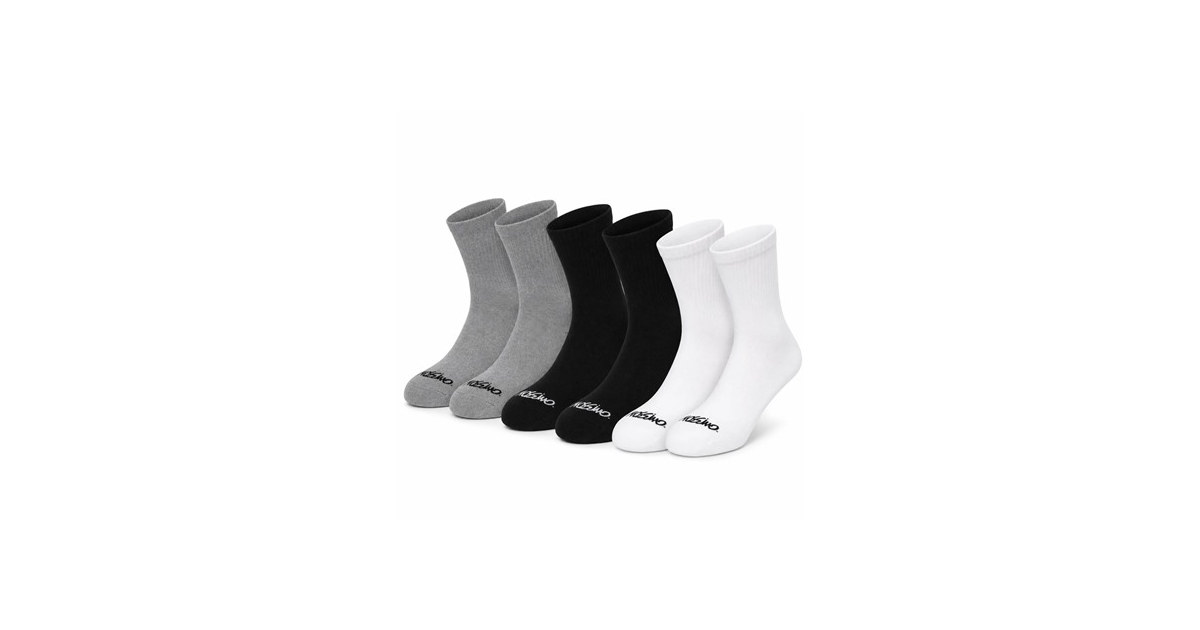 Mossimo Mens Crew Socks 6-Pair Pack