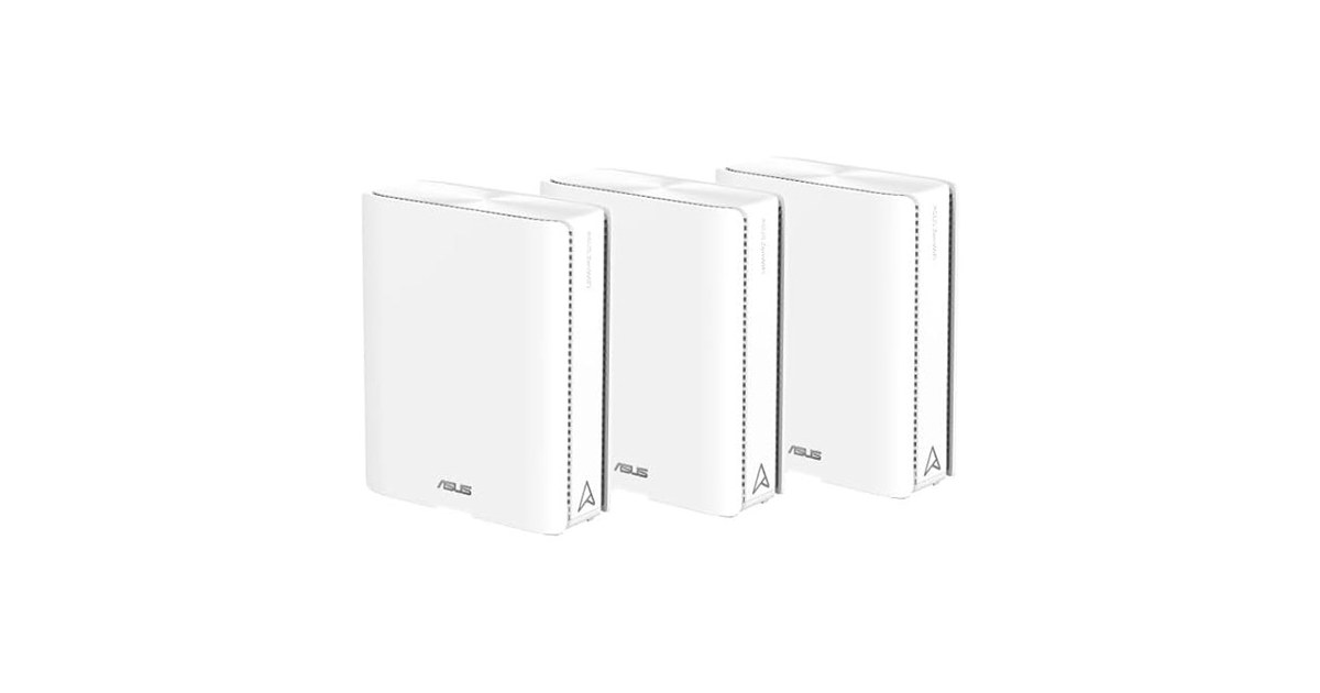 ASUS - ZenWiFi BE30000 WiFi 7 Quad-Band Mesh Router
