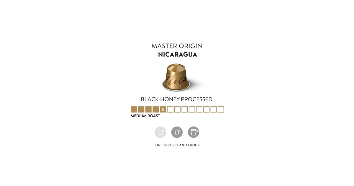 Nicaragua Master Origin Coffee Pods
