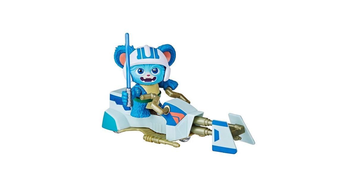 Star Wars: Young Jedi Adventures Nubs Figure & Speeder Bike