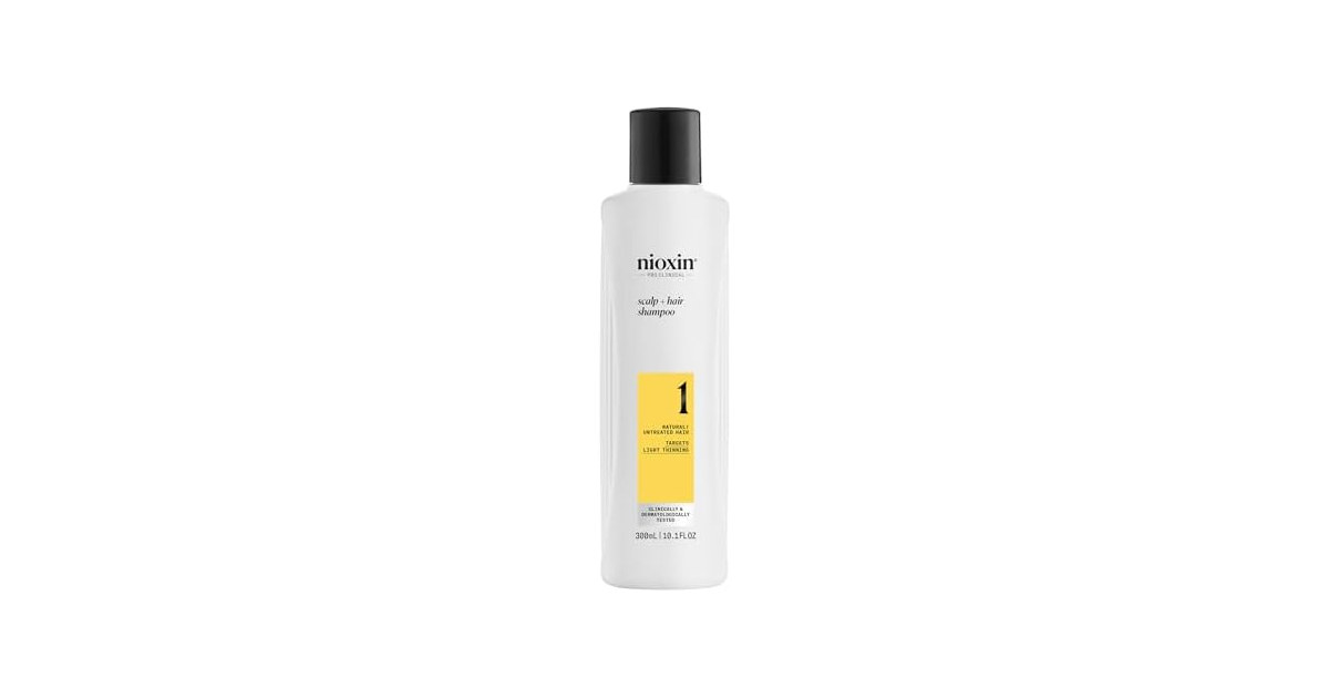 Nioxin System 1 Cleanser Shampoo, 10.1 oz