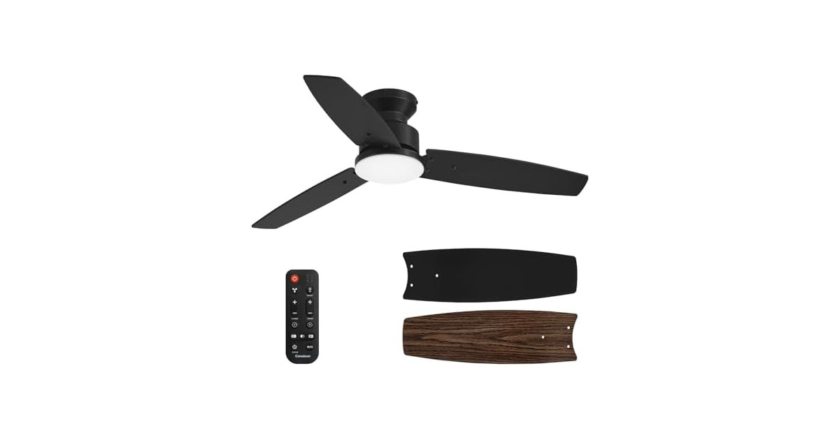 Conciseer 42in Flush Mount Ceiling Fan