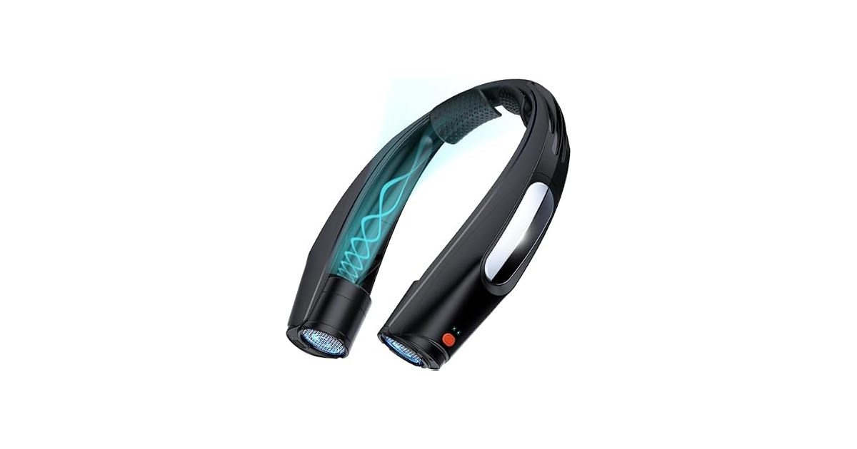 ZEEFO Portable Neck Fan, Hands Free