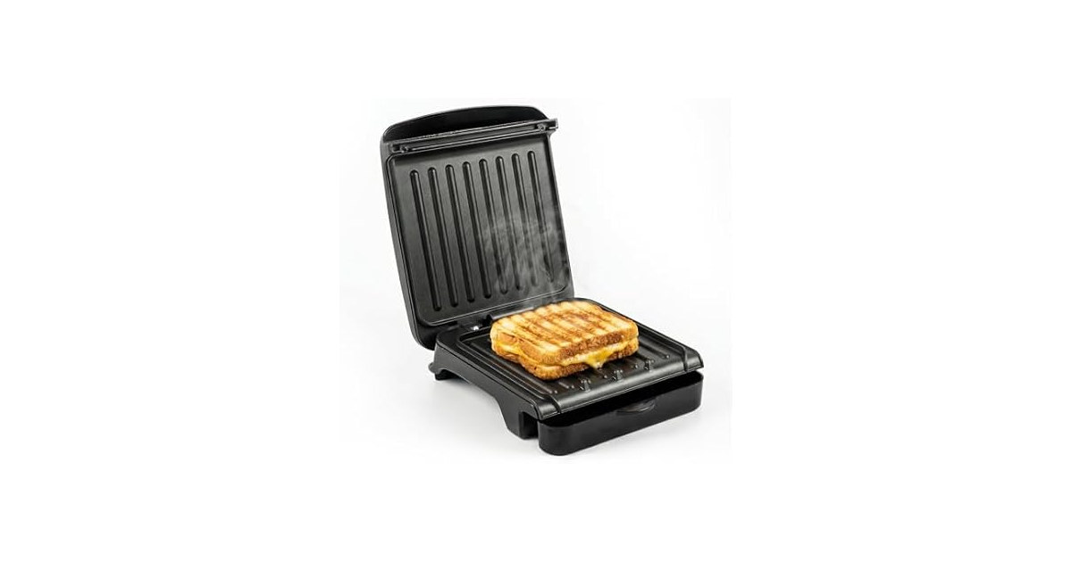 OVENTE 2-Serving Electric Indoor Grill & Panini Press