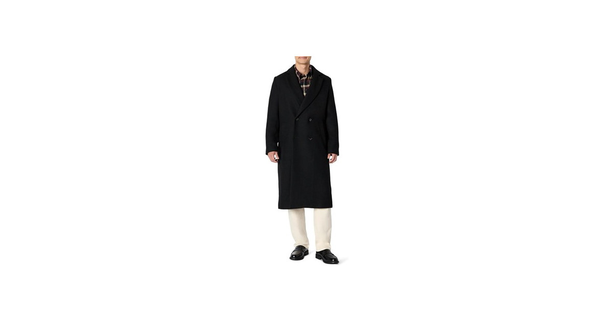 Amazon Essentials Men's Double Topcoat