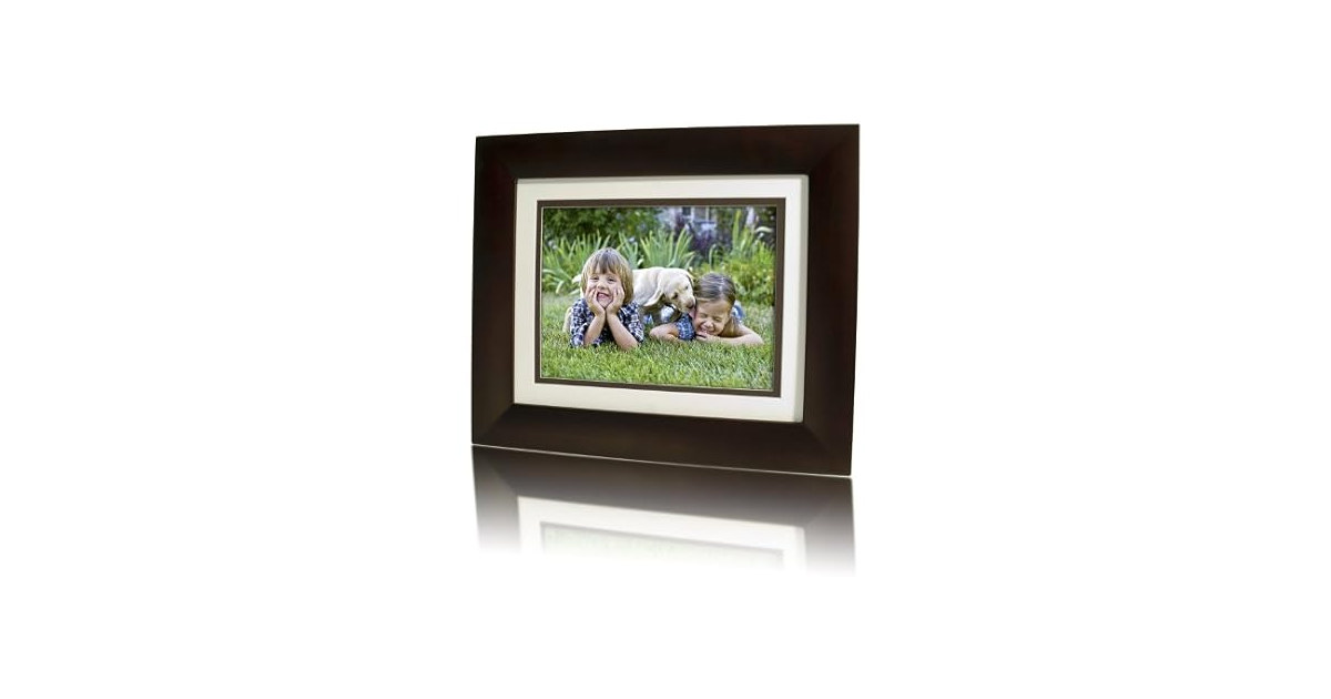 HP 8" Digital Photo Frame - Espresso