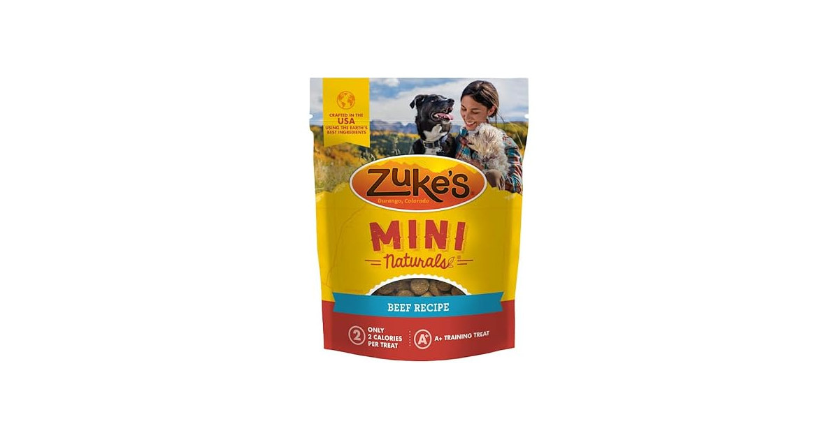 Zuke's Mini Naturals Beef Treats, 16 oz