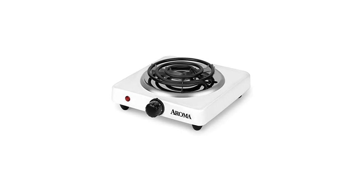 AROMA 6" Single Burner Hot Plate