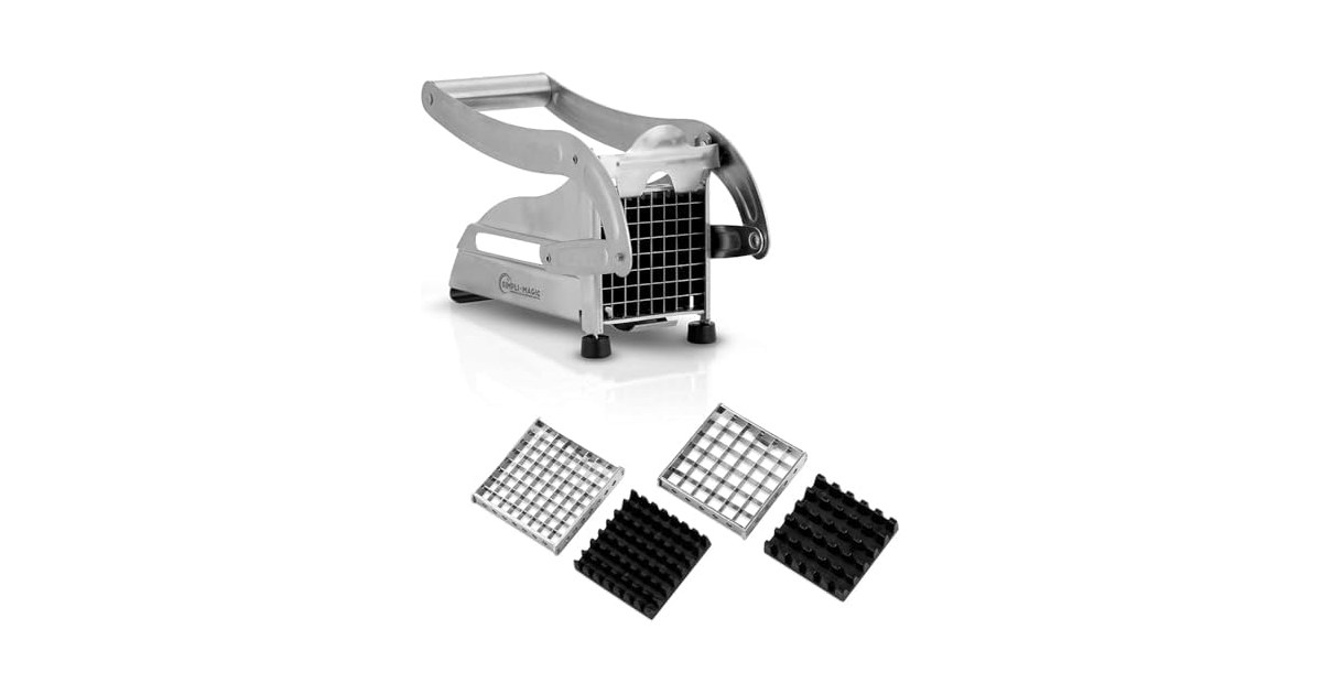 Simpli-Magic Lightweight French Fry Cutter, Stainless Steel