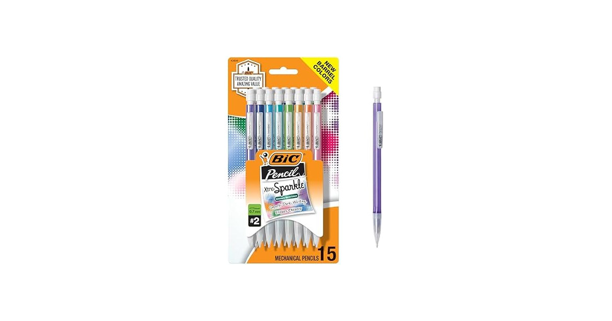 BIC Xtra-Sparkle #2 Mechanical Pencils