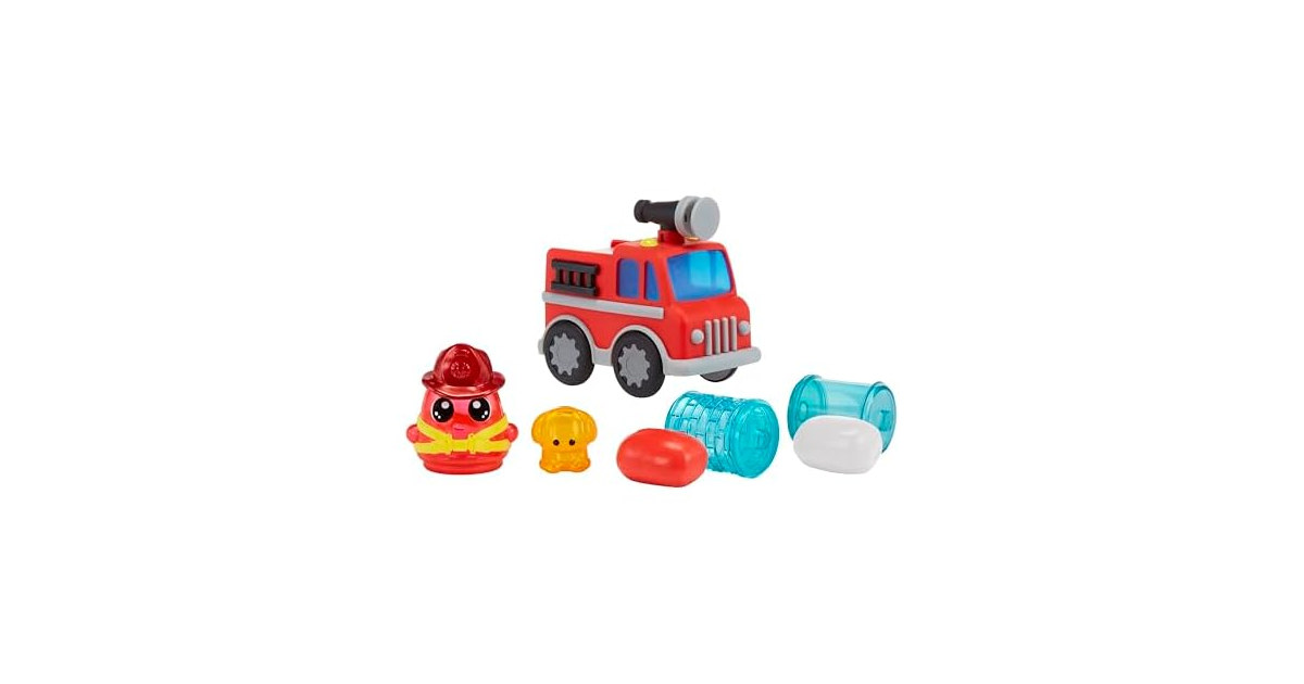 DohKins Fire Truck & Firefighter - Dough Never Dries