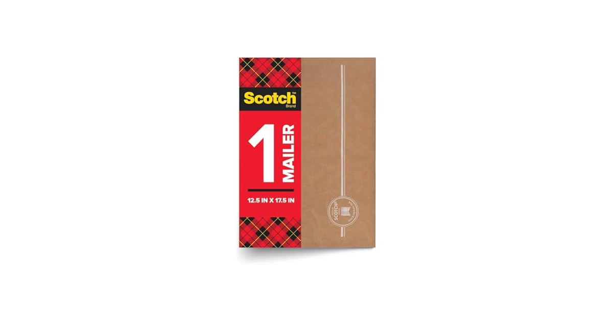 Scotch Curbside Recyclable Padded