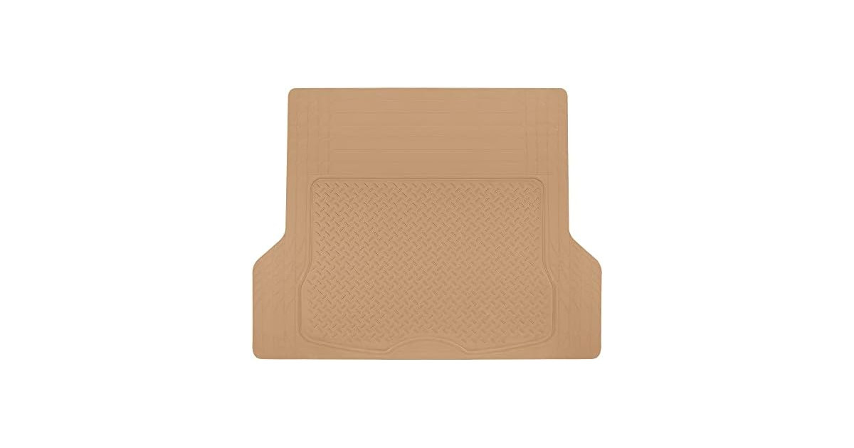 BDK Rubber Cargo Mat Liner 46x57Beige