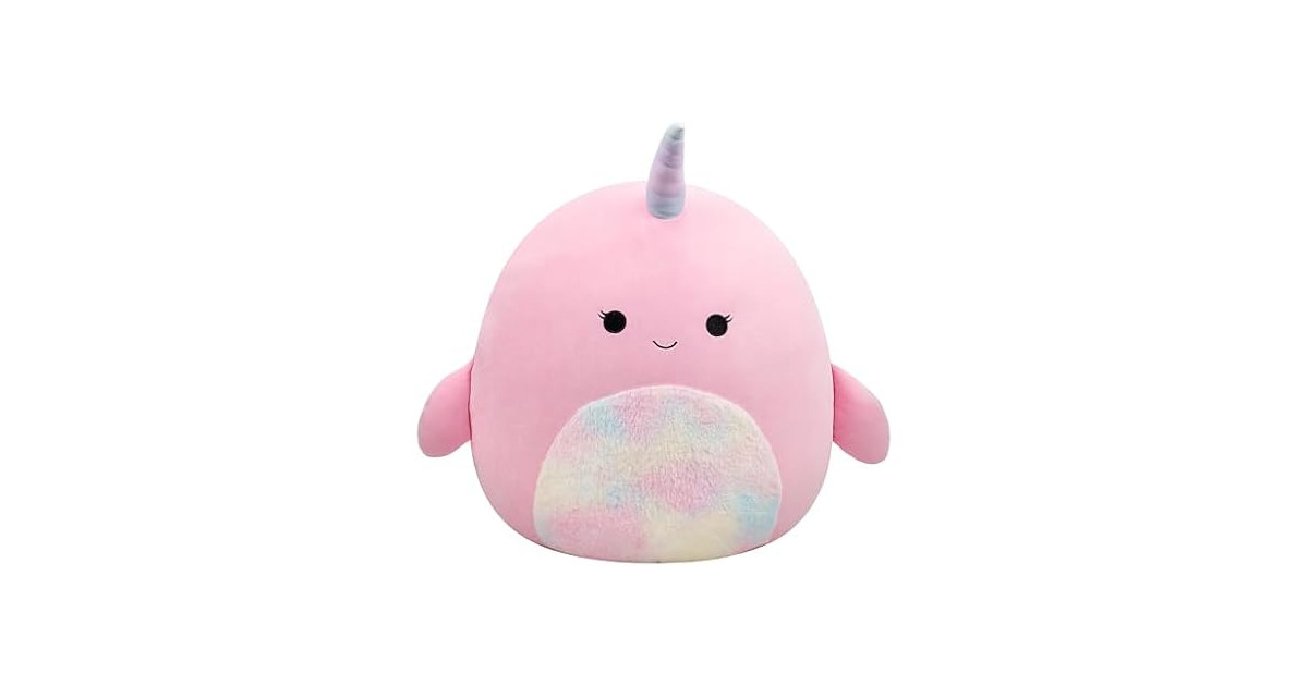 Squishmallows Original 20in Esme Narwhal (Open Box)