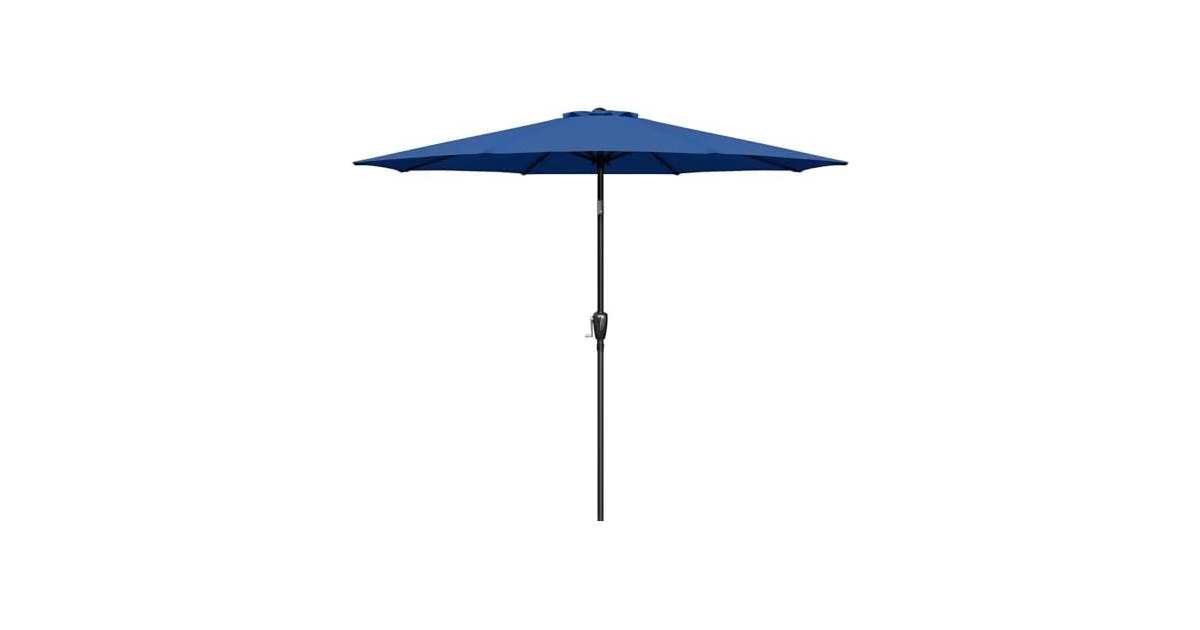 Simple Deluxe 7.5' Patio Umbrella, Blue