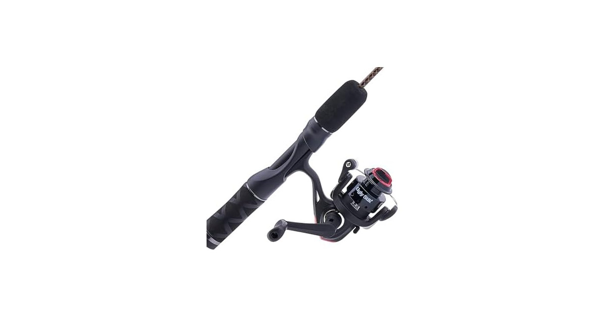 Ugly Stik GX2 Ice Spinning Reel and Fishing Rod Combo