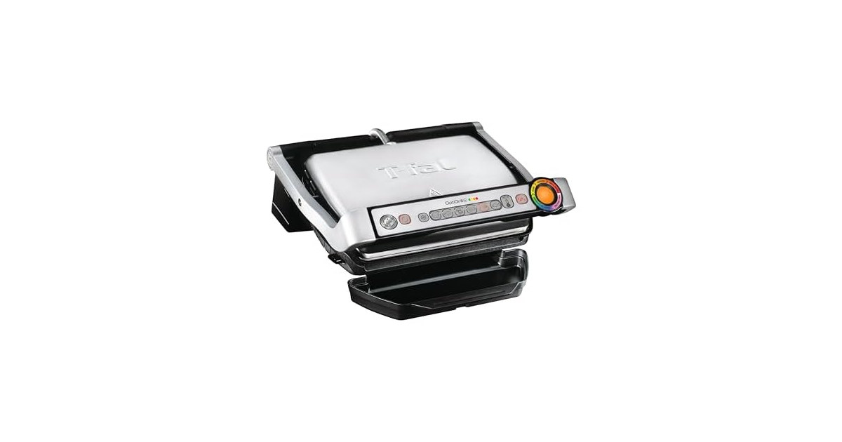 T-Fal OptiGrill Stainless Steel Electric Grill