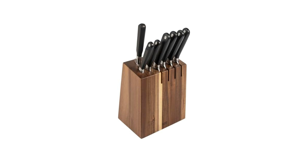 Kuhn Rikon Culinary Forged Knife Block Set, 7 Piece
