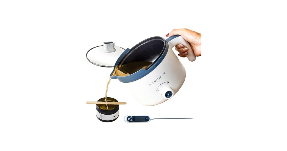 KQU Electric Wax Melting Pot for Candle Making