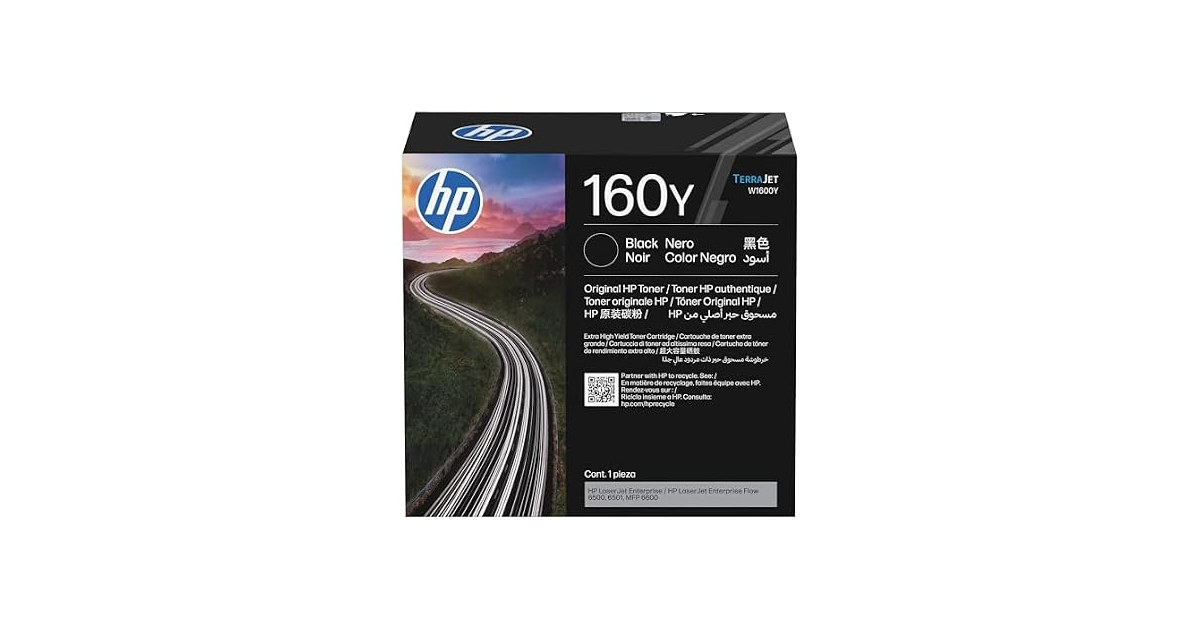 HP 160Y Extra High Yield Black Original LaserJet Toner Cartridge