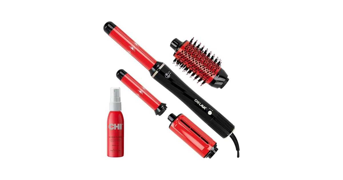 CHI Lava AirWave & CHI 44 Iron Guard (2 Oz) Gift D