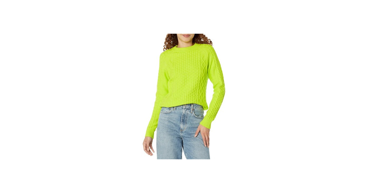Amazon Essentials Women Stitch Cable Sweater